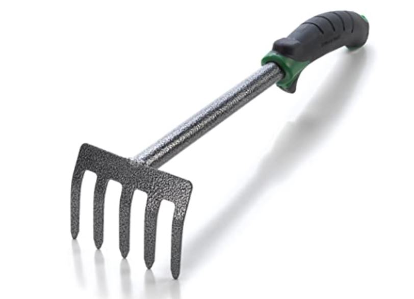Hand cultivator mini rake garden tool