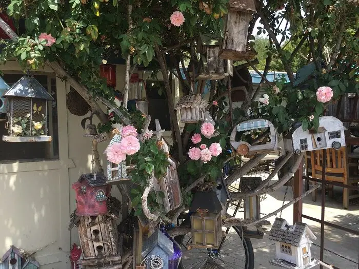 whimsical bird houses- nursery san diego